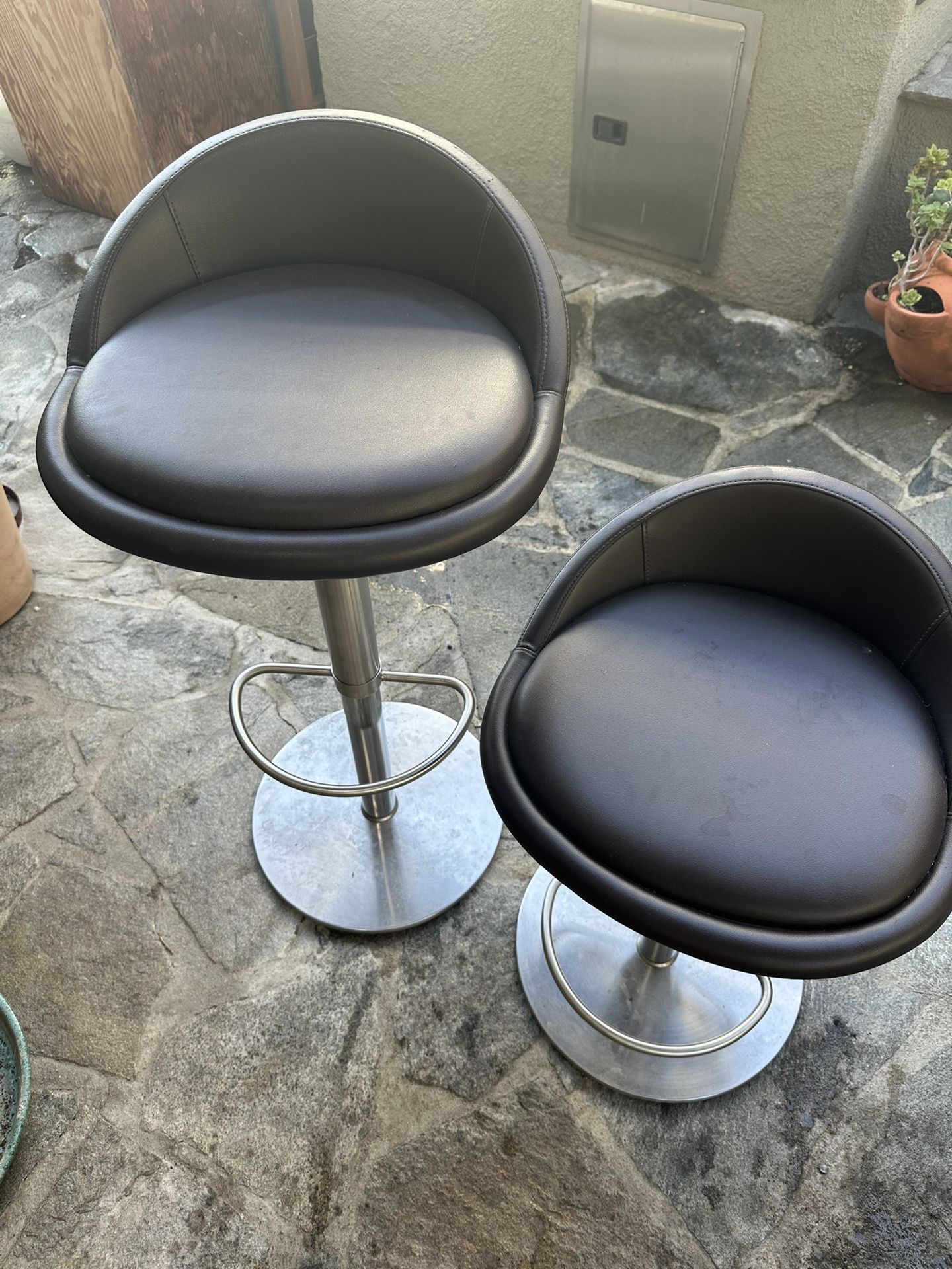 Leather Bar Stools