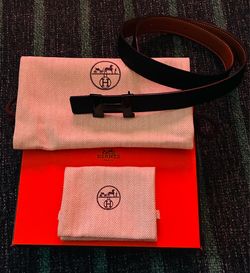 Hermès Mini Constance 24mm Reversible Belt Kit 75cm Noir/Gold Black/Brown Box