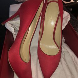Michael Kors Red  Shoes