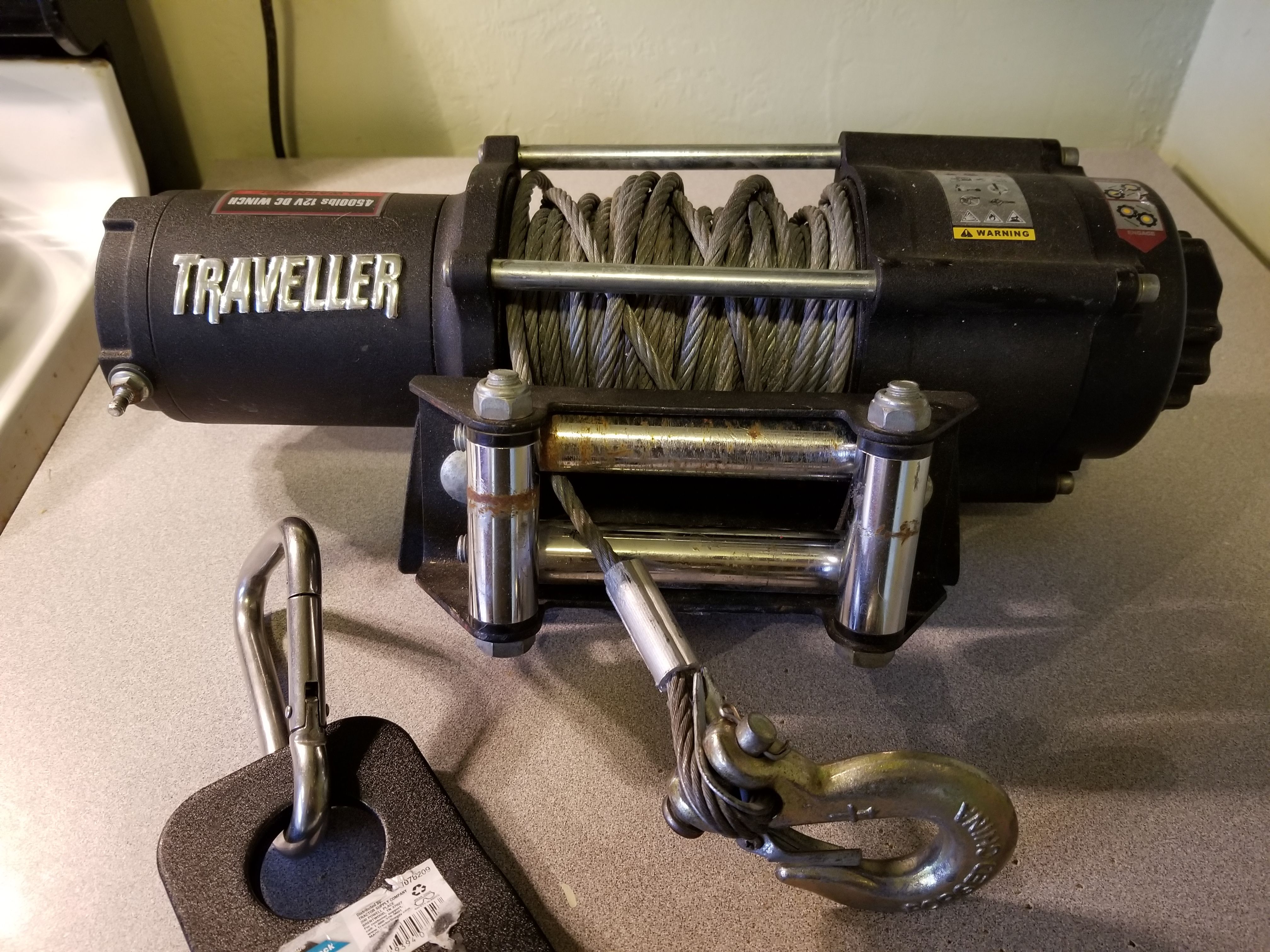 Traveller 4500 UTV Winch