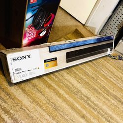 Sony (HT A5000) 8K & 4K Soundbar Home Theater - 360 Spatial 3D Audio, Wi-Fi, Bluetooth, Chromecast,  Wifi