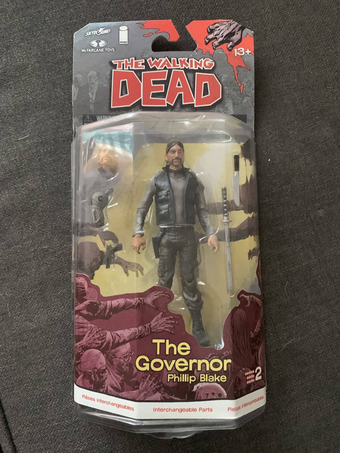 The walking dead action figure “The Governor “