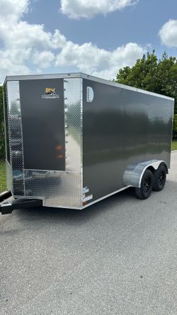 NEW 2026 7x14 TA ENCLOSED TRAILER