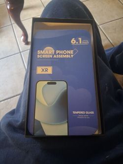 Brand new iPhone screen for xr and otter case