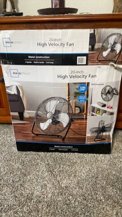 20” high velocity fan