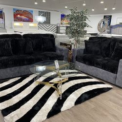 BRAND NEW 2PC SOFA & LOVESEAT LIVING ROOM SET ON SALE SUPER COMFORTABLE REMOVABLE COVERS OFFER ENDS 11/28/25!!!***