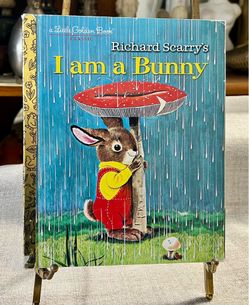 Vintage I am a Bunny Little Golden Book