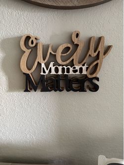 Wood sign
