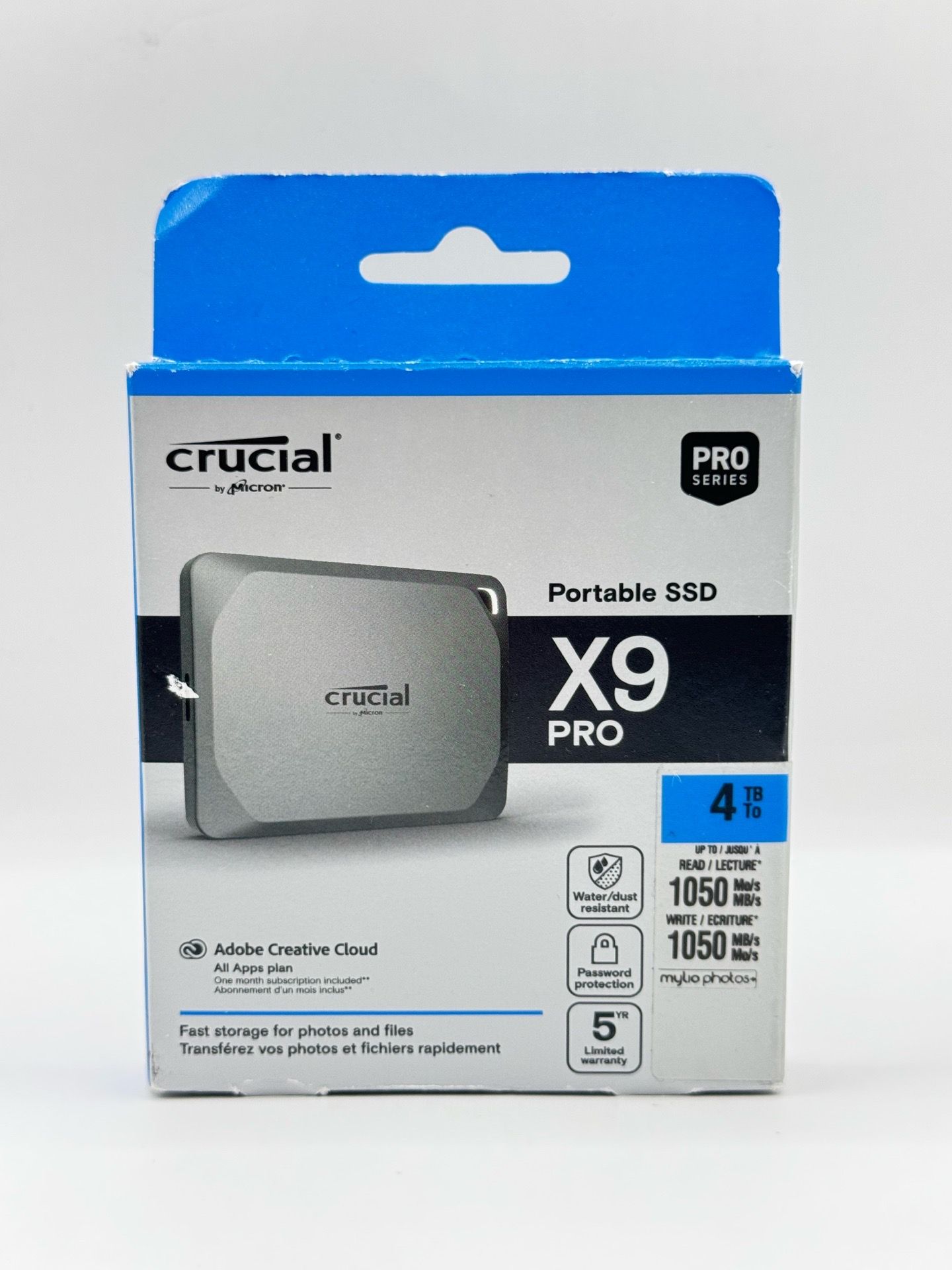 Crucial X9 Pro Portable SSD 4TB