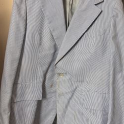Men's Suit Jacket 1970E Size 40r