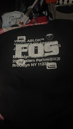 Virgil Abloh Figures of Speech Brooklyn Museum Tee