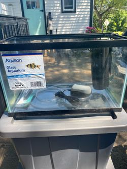 $25 gallon fish tank with new filter