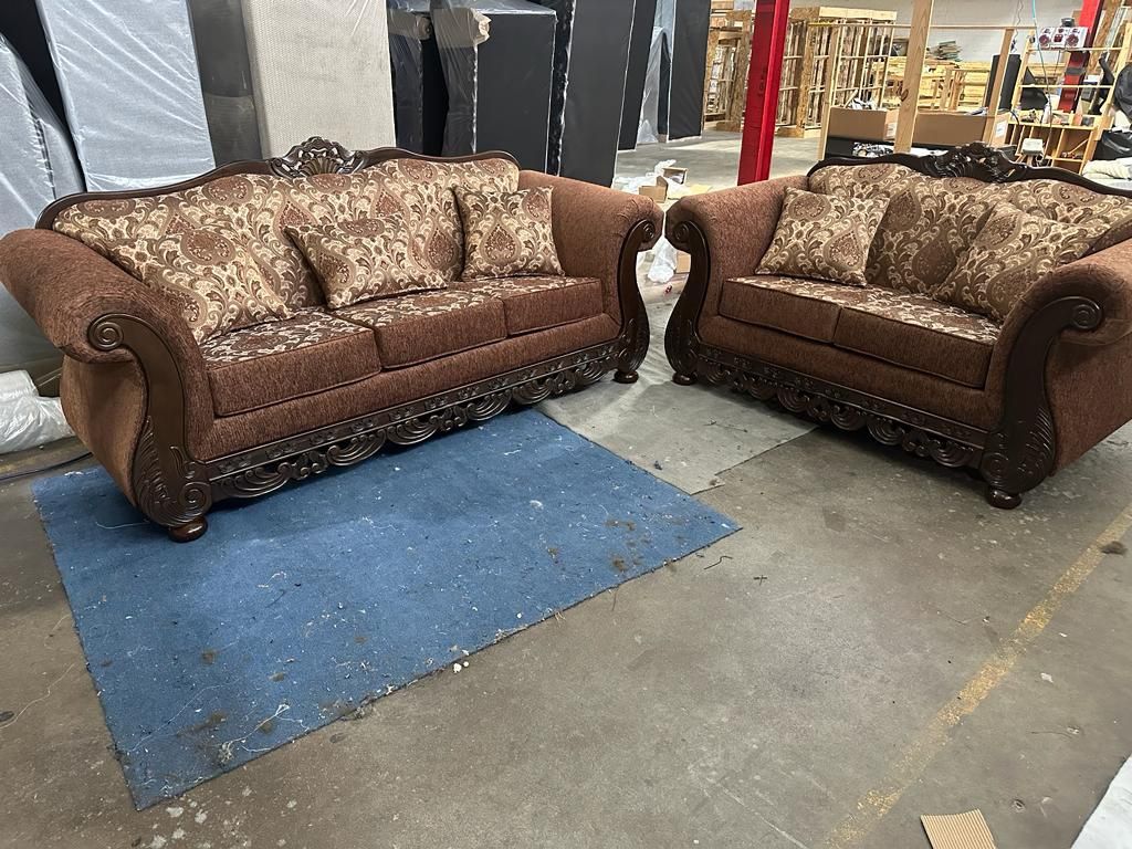 New Sofa And Love Seat For $1299