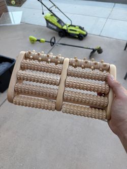 Wooden Foot Roller