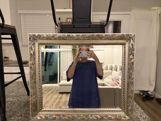 Rustic wall mirror