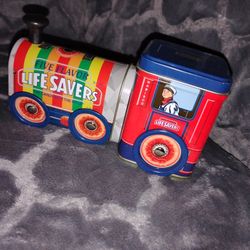 Antique Vintage Collectible Tins...Lifesavers Train 