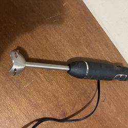 Chefman RJ19-MS-P-BLACK Handheld Blender 300W Black 2 Speeds Multifunctional