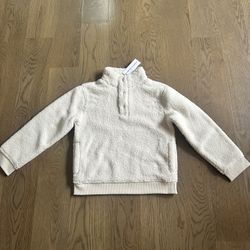 NWT Boys Janie & Jack Pullover Fleece Size 7