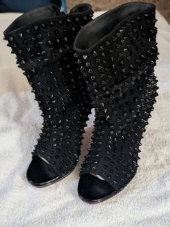 Christian Louboutin Guerilla Booties- Size 37.5 or 7.5 US