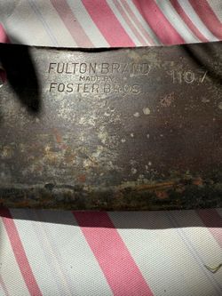 Meat cleaver Fulton Brand vintage