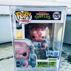KRANG IN BUBBLE WALKER TMNT 3500 PIECES FUNKO POP EXCLUSIVE GRAIL TEENAGE MUTANT NINJA TURTLES