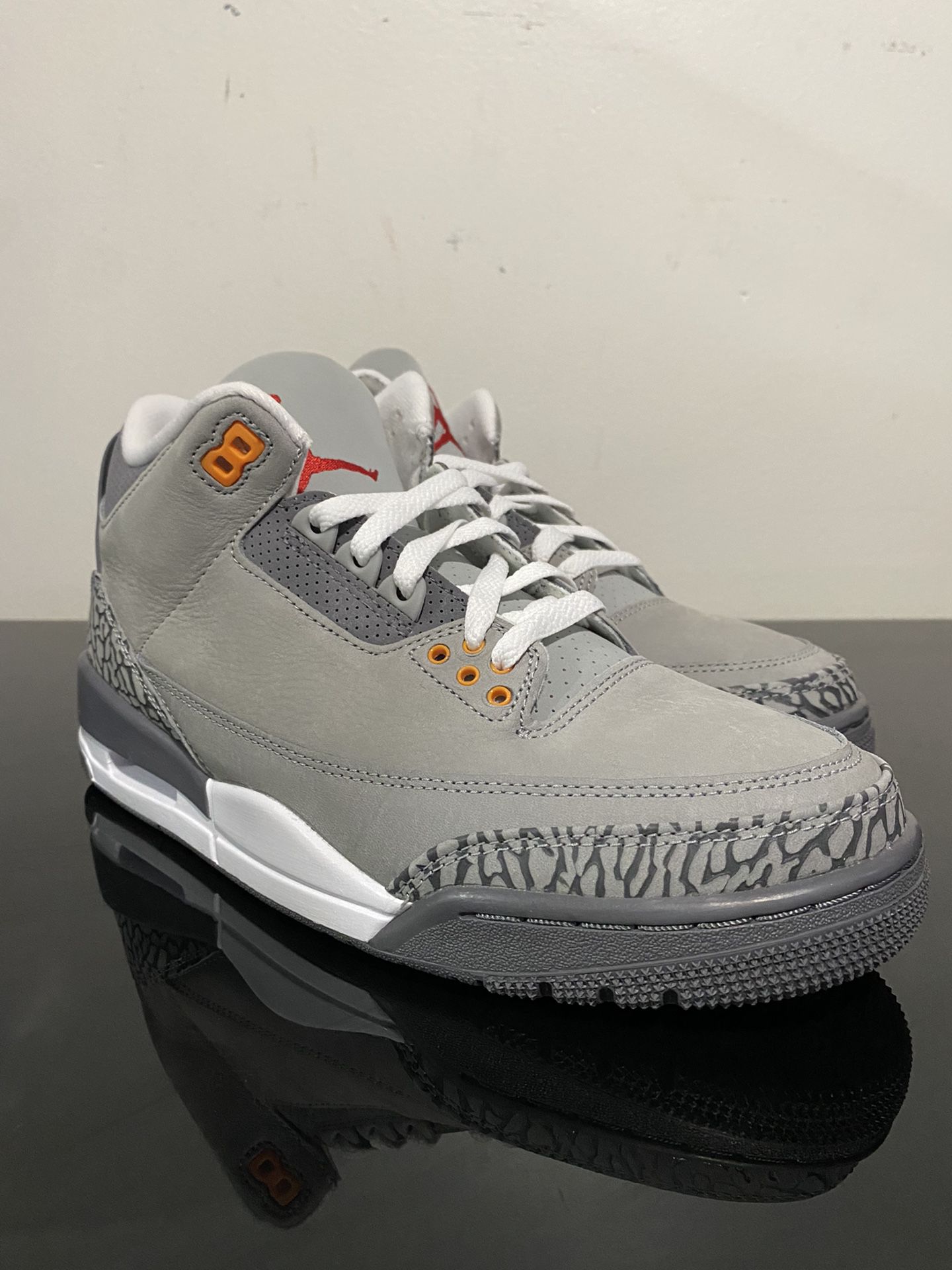 Nike Air Jordan 3 Retro Cool Grey 2021 Size 8.5 Men’s CT8532-012 Deadstock 