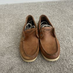 MENS SPERRY TOP SIDER LEEWARD 2 EYE BOAT SHOES STS16404 SIZE 10.5