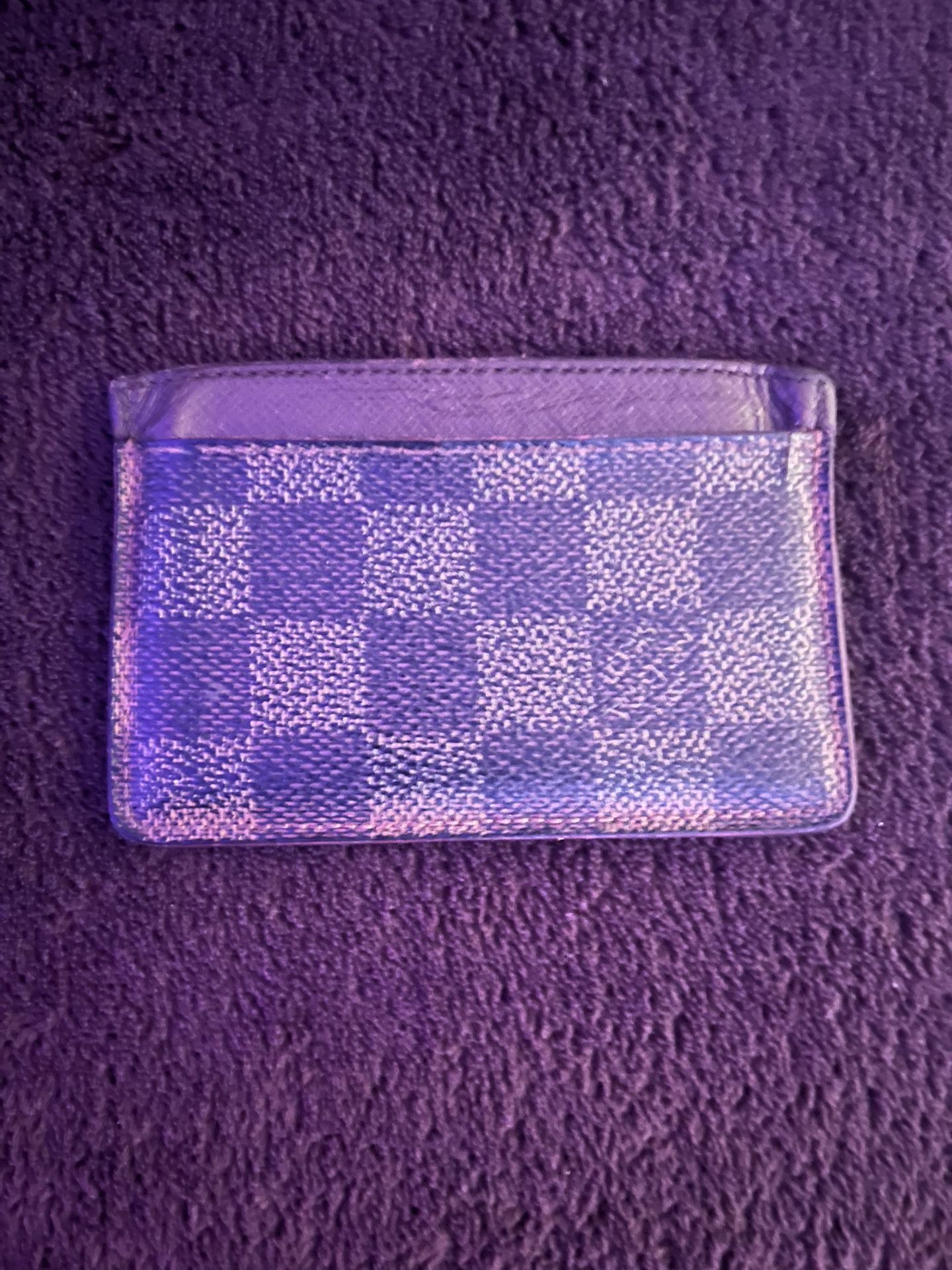 Louis Vuitton 2012 Damier Ebene Pattern Card Case