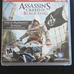 Assassin's Creed Black Flag PS3 Game