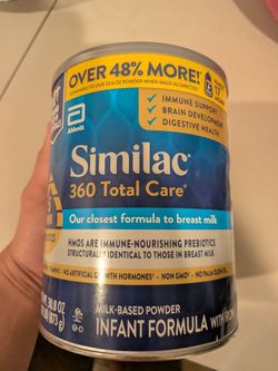 Similac 360 Total Care Infant Formula Powder, 30.8 oz Value Can