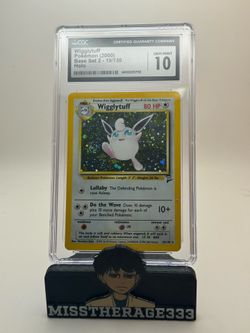 WIGGLYTUFF - BASE SET 2 (19/130) Holo - CGC 10