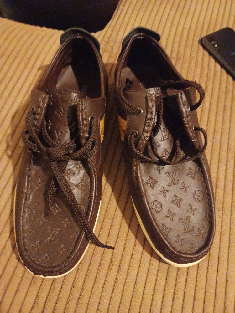 Louis Vuitton Boat Shoes Brown Size 44 for Sale in East Haven, CT - OfferUp