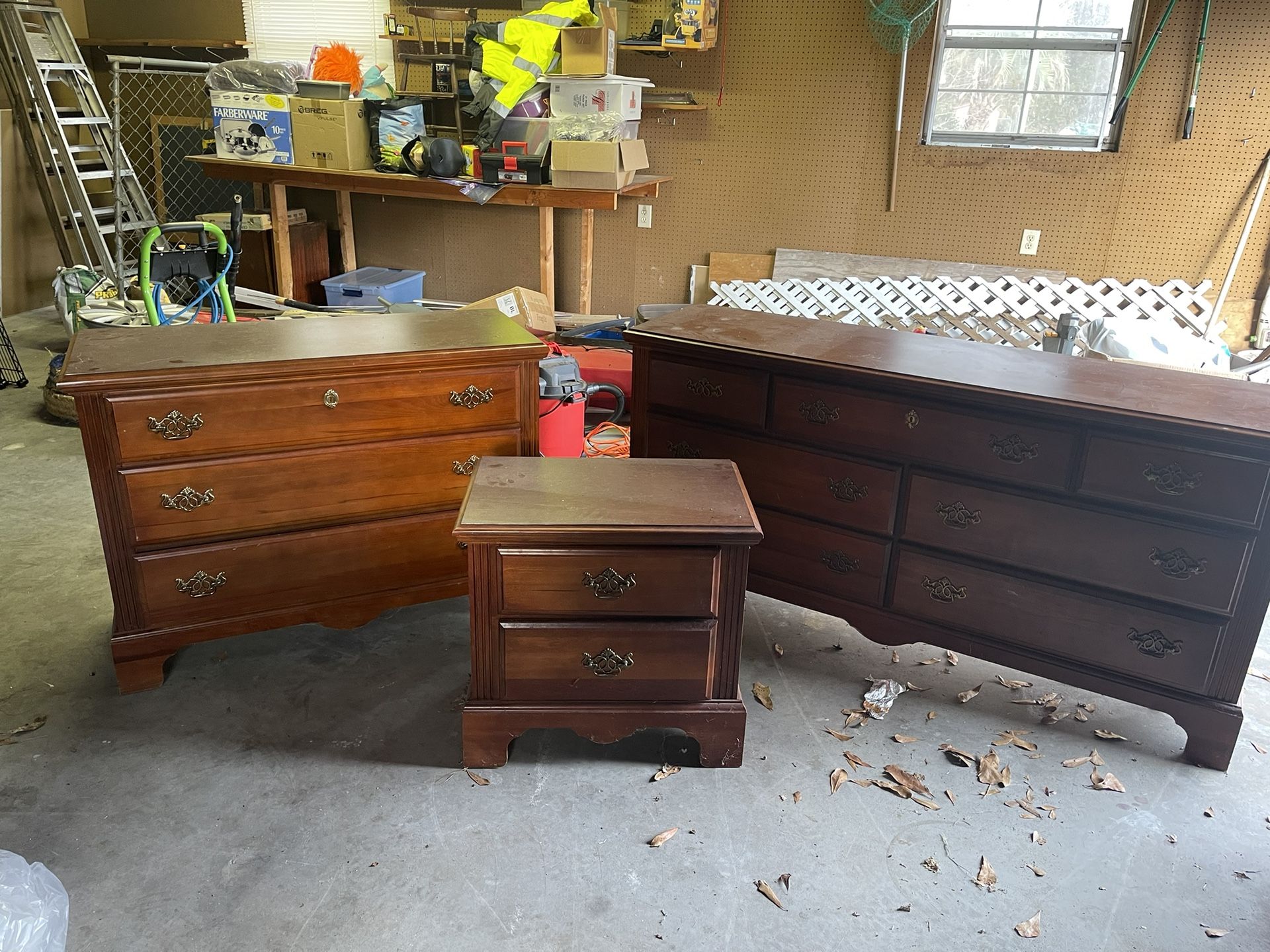 Two Dressers And A Night Stand