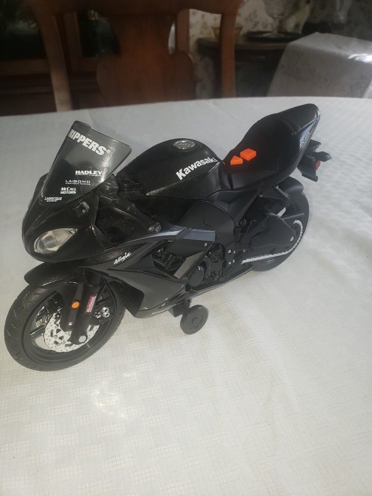 Toy Kawasaki Motorcycle
