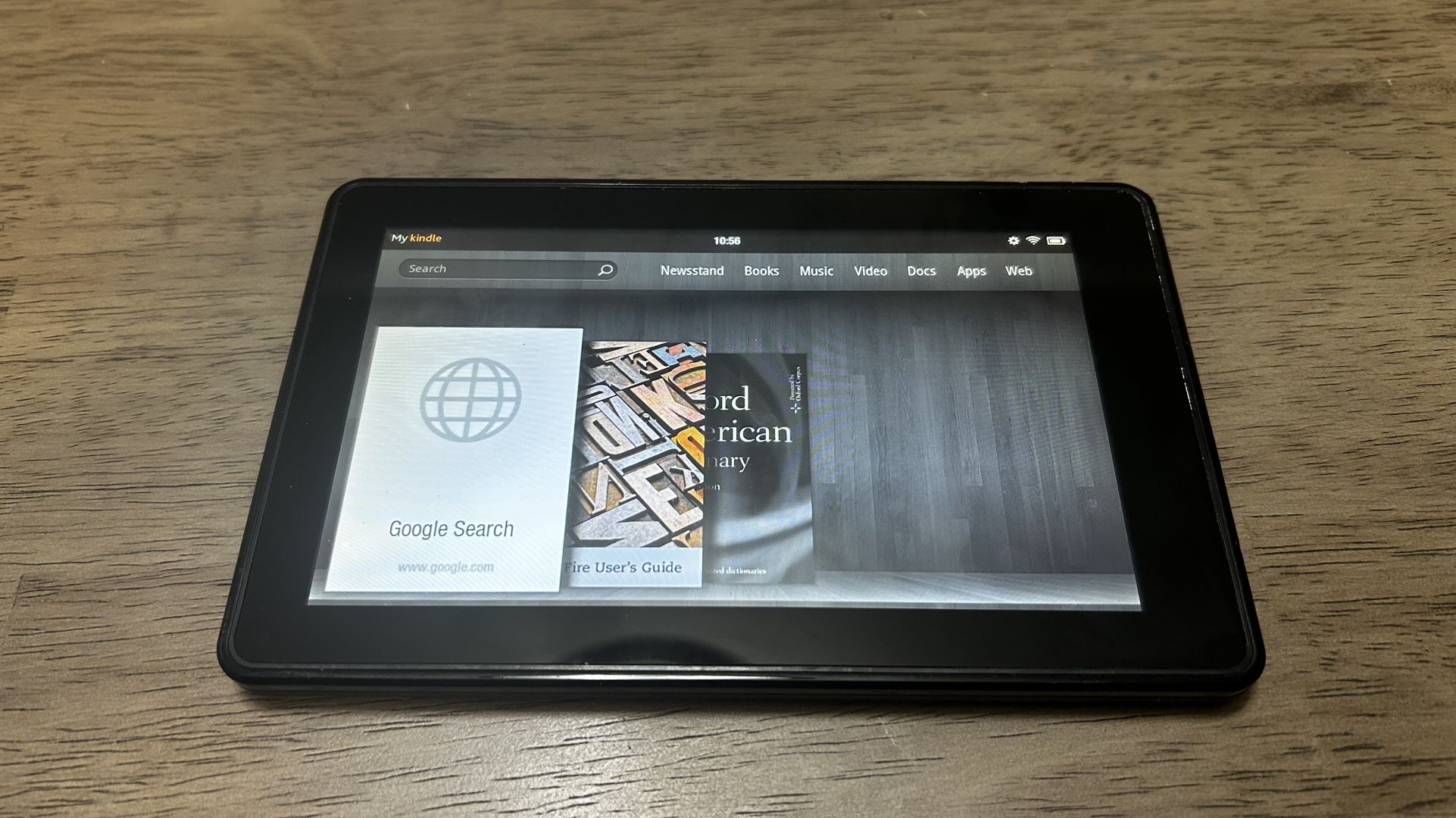 Amazon Kindle Fire (1st Gen) – 7” Tablet – 8GB – Good Condition + Charger