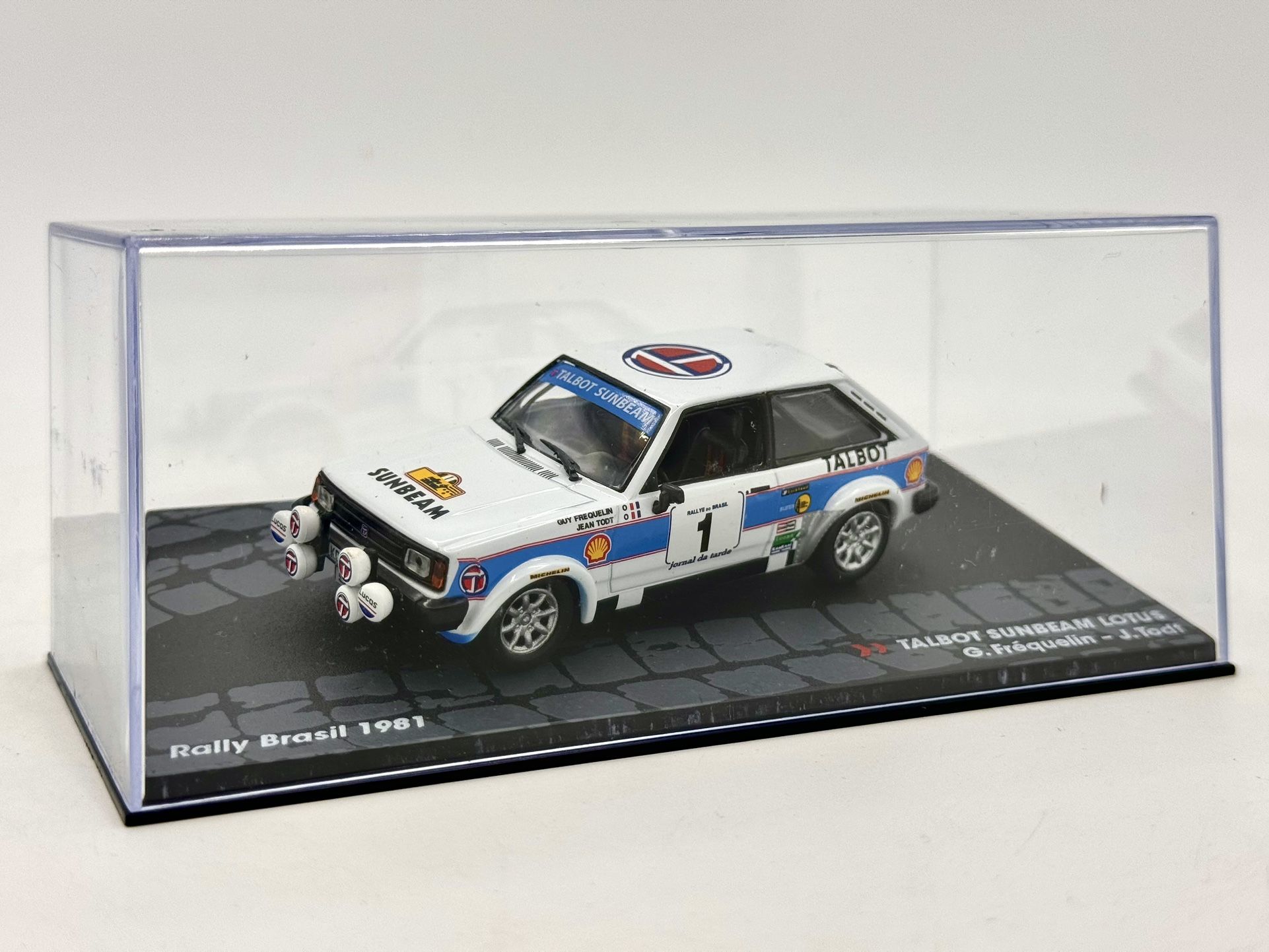 IXO 1:43 Scale Diecast Model Car - TALBOT SUNBEAM LOTUS • G. Fréquelin - J. Todt
