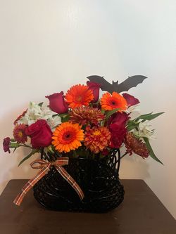 Pumpkin 🎃 and cat 🐈‍⬛ baskets