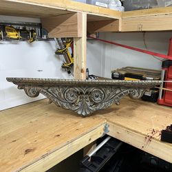 Wall mounted shelf 36”x 6”