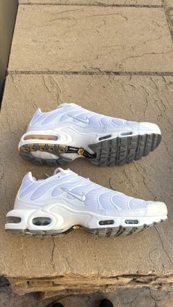 New Nike air max plus triple white shoes Men’s 10.5