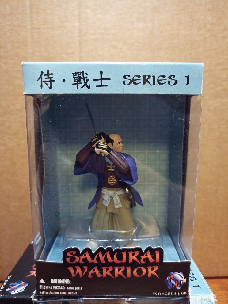 Collectors Samurai Warriors Series 1 3" Tall Figurine By Workshop Toys 