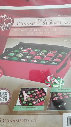 Ornament storage bag