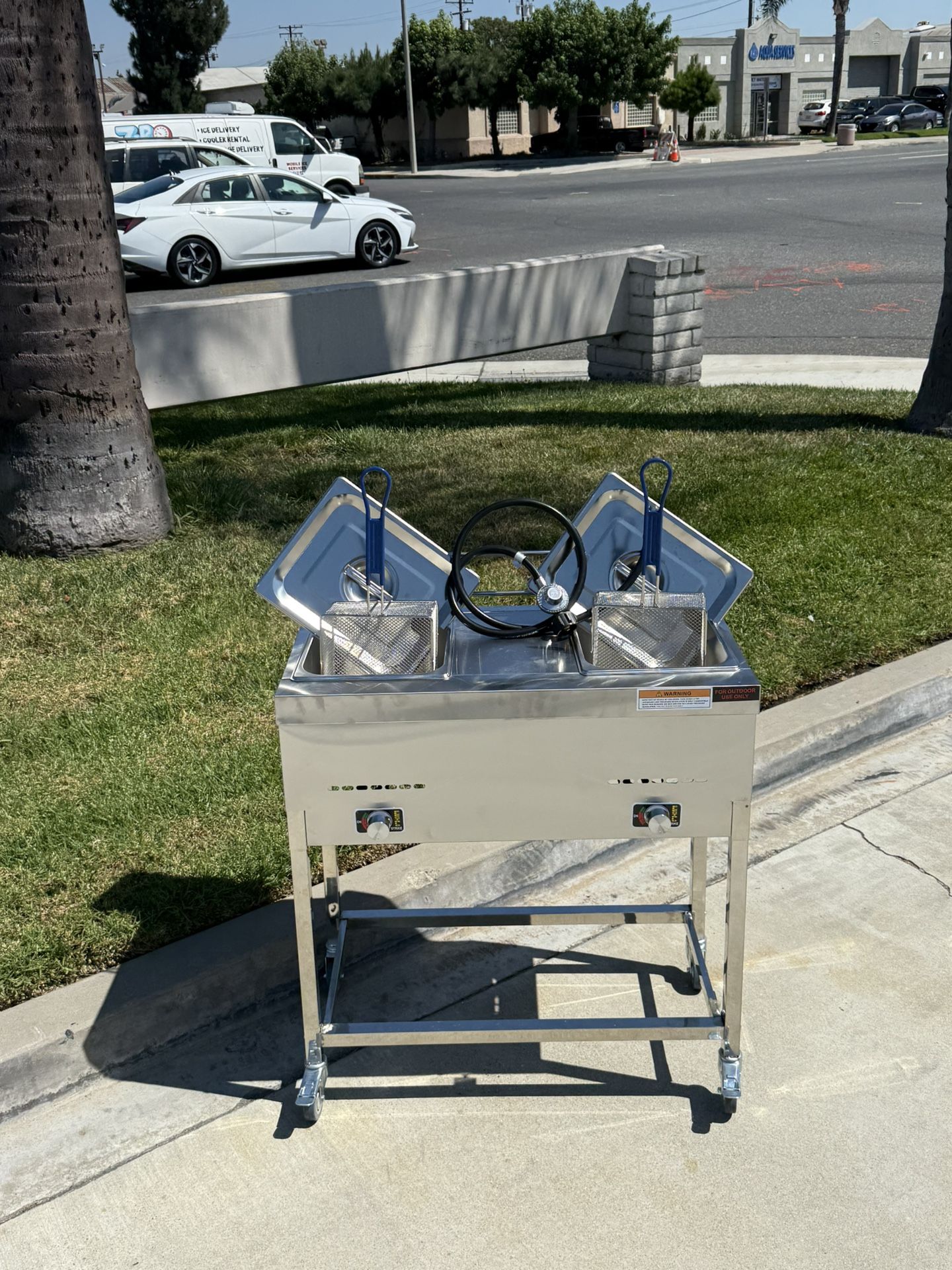 Nuevo En Especial Fridora De 2 Canasta Con Mangera