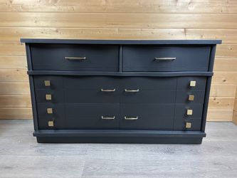 Solid Wood Dresser with Dovetail Drawers – $465