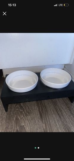 Dual Food Dish Set