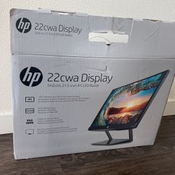 HP 22CWA Display Monitor 21.5 Inch IPS LED Backlit 