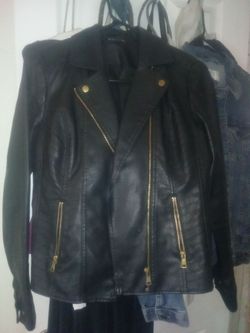 Leather jacket
