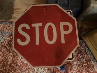 Vintage City of Glendale stop sign