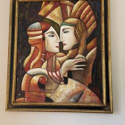 Beautiful Abstract Wall Paintings (Set Of 3)