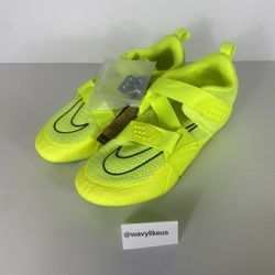 NIKE SuperRep Cycle 2 Next Nature Shoes Volt Neon Mens Size 8.5 [DH3396-700]