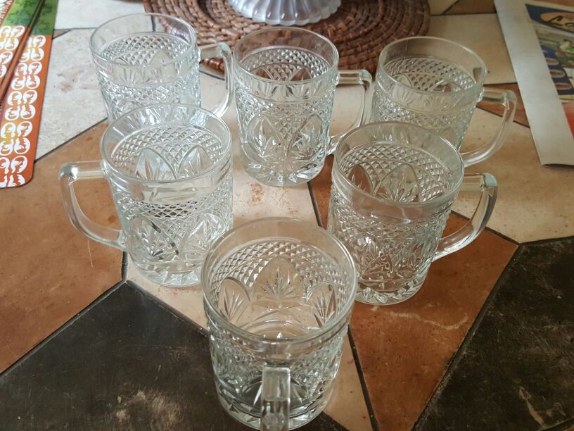 Cristal Cup/Mug Set (6pcs)